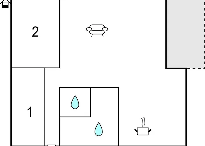 Dom wakacyjny 2 Bedroom Cozy In *